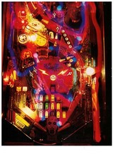 1993 The Addams Family Pinball Machine Photo Vintage Smithsonian Magazine Print