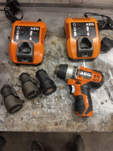 Aeg cordless 12c drill - aeg, bs