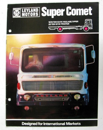 Leyland super comet commercial - comet,