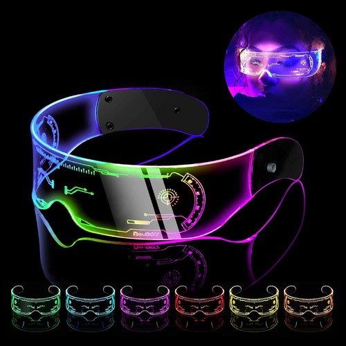 Led glasses flashing - led, glasses,