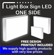 Illuminated Light Box Shop