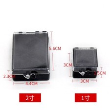 50Pcs Dental Plastic Tooth Box with Foam Inserts Dental Crowns & Bridge S size