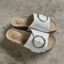 Tamaris White Comfort Mule