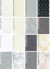 Custom Made Replacement Wipeable PVC Vertical Blind Slats BLACKOUT (3.5") Wide