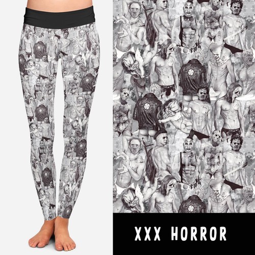 Xxx horror leggings - horror,