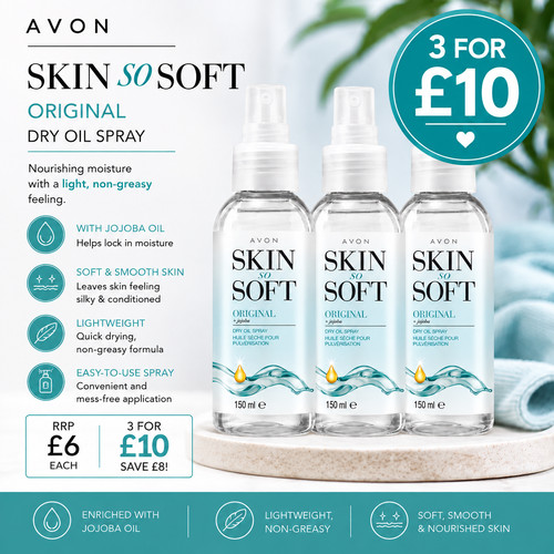Avon skin soft original dry - so,