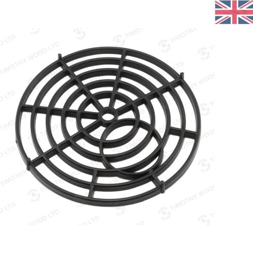 Sleek black round inch - black,