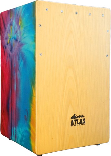 Atlas brightly coloured cajon - atlas,