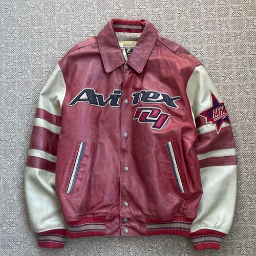 90s avirex goalers leather - goalers,