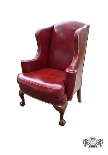 Vintage chippendale wingback - chippendale,
