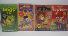 Disney VHS Joblot The Lion