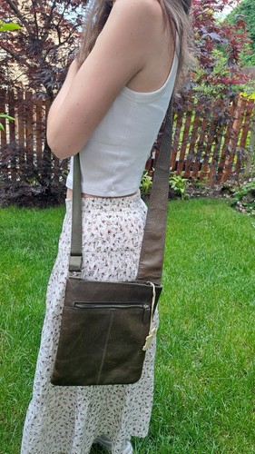 Vintage green radley leather - vintage,