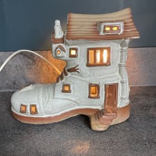 Vintage Night Light Boot Lamp
