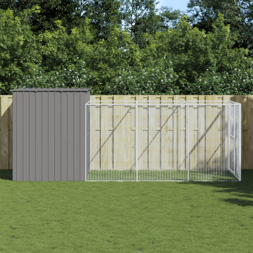 Dog house light grey