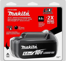 Genuine Makita 18V LXT 6.0Ah