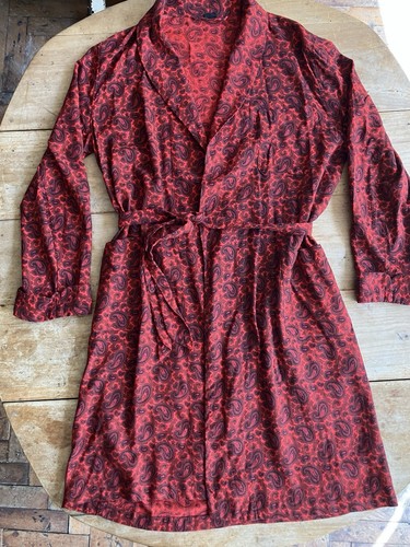 Vintage 1960s viyella - 1960s, red