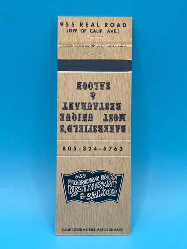 Bakersfield branding iron - bakersfield,
