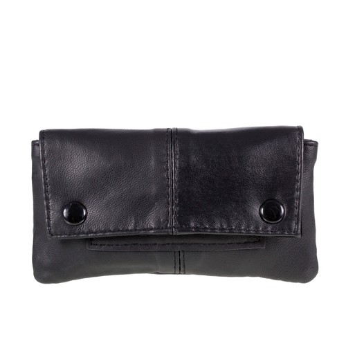 Leather tobacco pouch - leather,