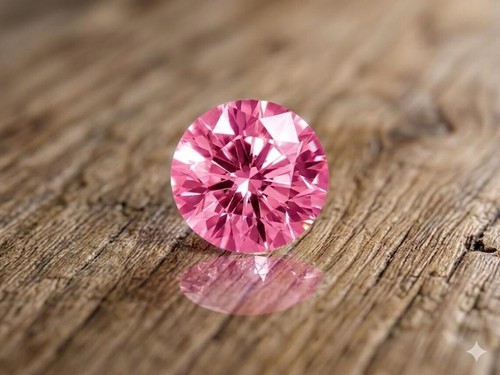 Loose lab grown pink - 3.00, lab-grown