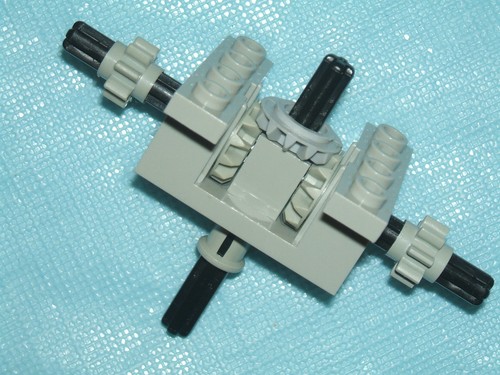 Lego technic light grey - technic, split