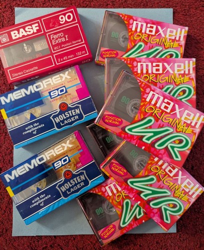 Various new and sealed - , blank