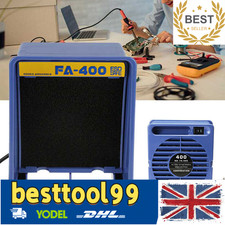 Mini Soldering Solder Smoke Absorber Remover Fume Extractor Air Filter Fan 30W