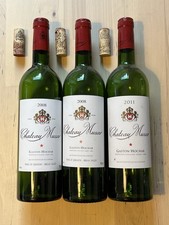 3x Château Musar EMPTY Wine