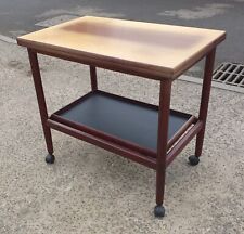 VINTAGE GRETE JALK DANISH ROSEWOOD DRINKS TROLLEY / TABLE    DELIVERY AVAILABLE