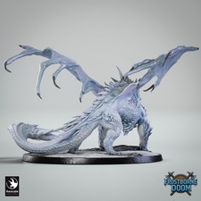 Chromatic White Dragon D&D