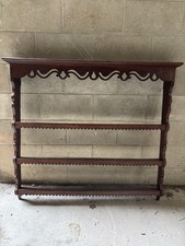 Large Antique Scalloped Wall