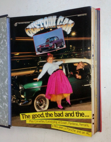 Custom car magazines binder - car, in