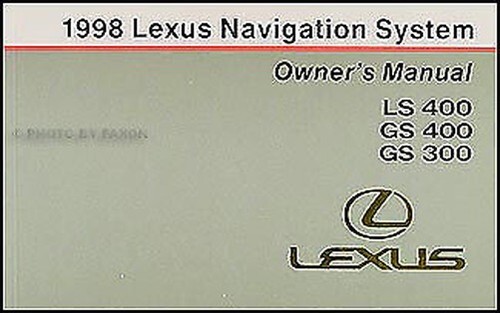 1998 lexus navigation - navigation, system