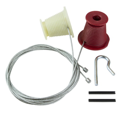 Garage door cones and cable - cones,