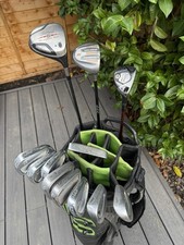 FULL MENS RIGHT HAND TITLEIST GOLF SET IN A STADRY WATERPROOF GOLF BAG. FREEPOST