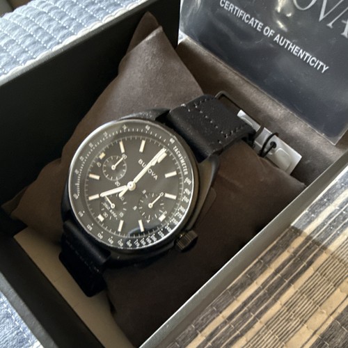 Bulova lunar pilot - lunar, quartz