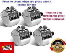 10 x Digit Counter Manual Hand