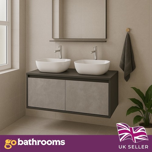 1200 grey vanity - 1200,