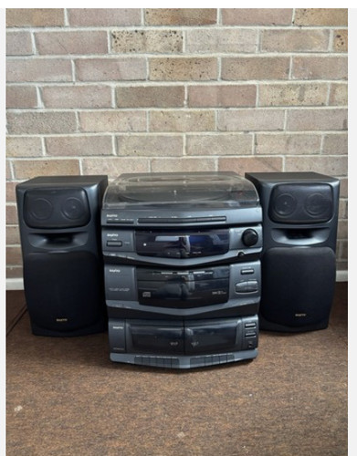 Sanyo x1050 hifi system - sanyo,