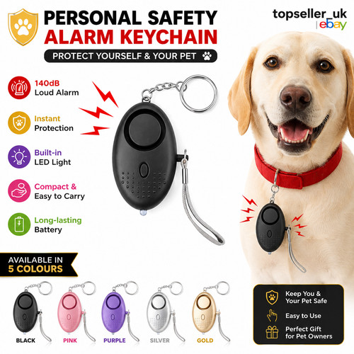 140db personal safety alarm - 140db,
