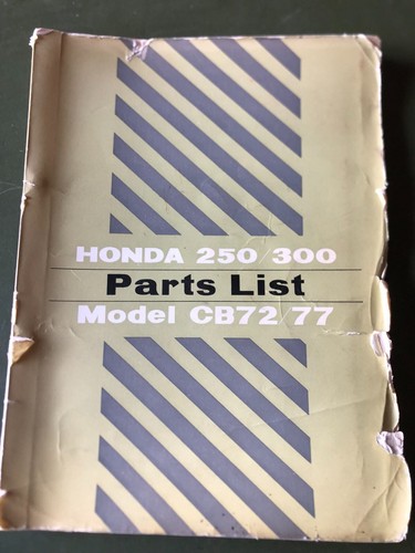 Honda cb72 cb77 original - cb72, parts