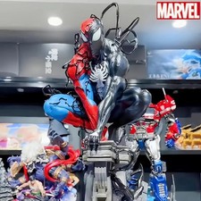 Spider Man Venom Statue Figure LED 15in PVC Statue Model Collectables