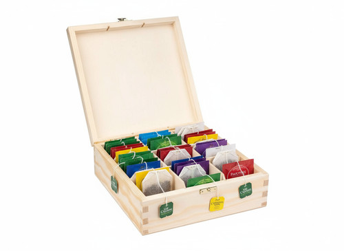 Tea storage box compartments - tea, 9
