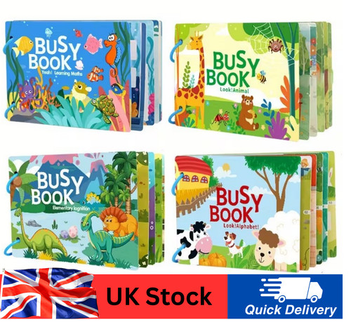 Set busy book preschool - set,