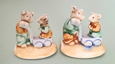 PAIR VINTAGE ENESCO MICE