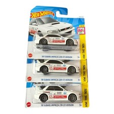 Hot Wheels ~ '98 Subaru Impreza 22B-STi Version, White, S/Card.  NEW MODEL!!