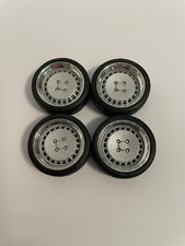 1/18 scale Modified Tuning REAL ALUMINIUM 15”RONAL TURBO WHEELS in SILVER