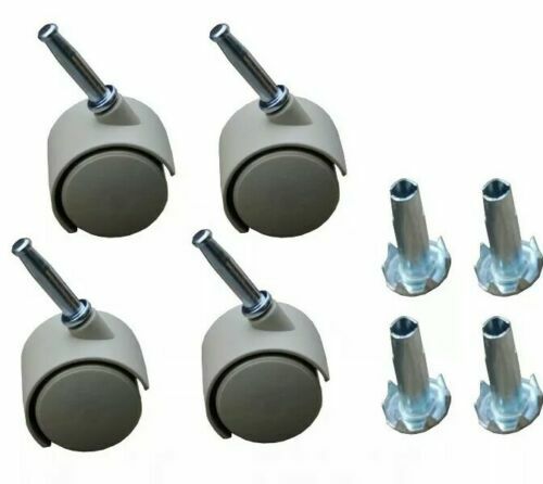 Twin wheels castors - wheels, in