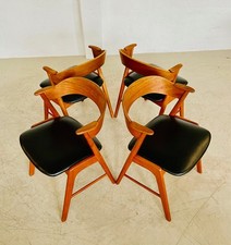 DANISH VINTAGE KAI KRISTIANSEN MODEL 32 CHAIRS FOR SCHOU ANDERSENS MØBELFABRIK