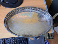 EHP Silver Plated Oval Tray