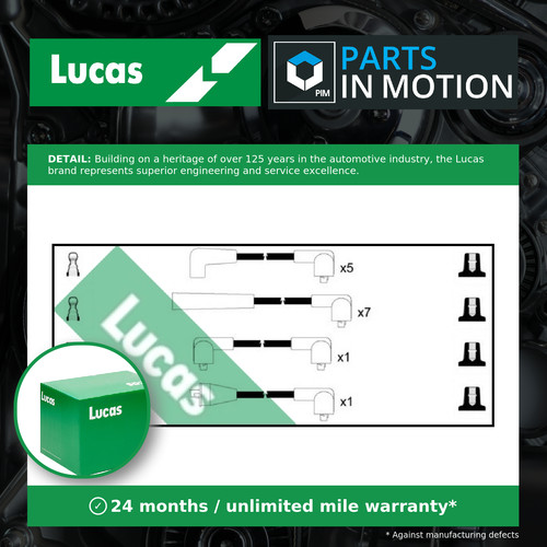 Leads ignition cables set - leads,